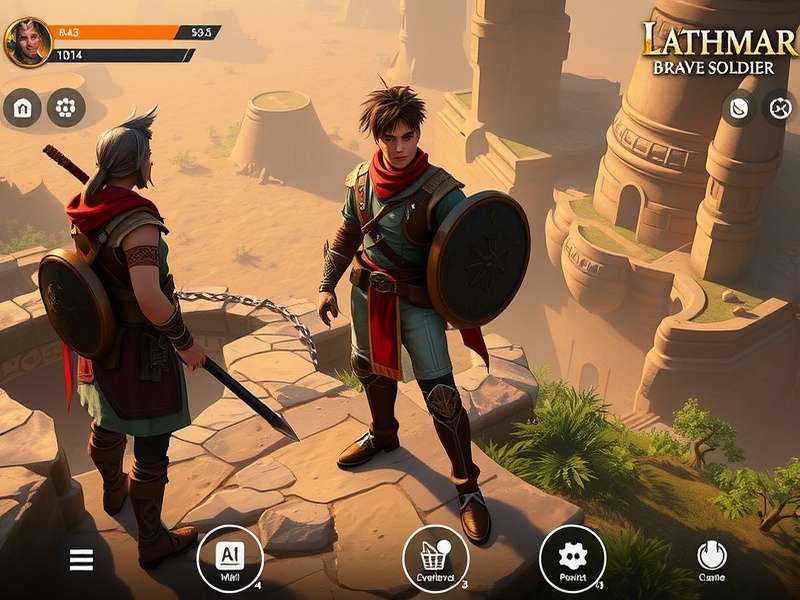 Lathmar Brave Soldier gameplay screenshot